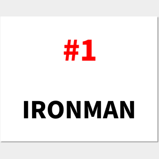 number one ironman Posters and Art